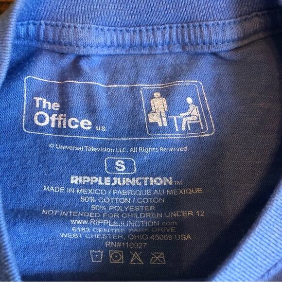 The Office Dunder and Mifflin Shirt Mens Size Small Short Sleeve Graphic Funny - Picture 3 of 7